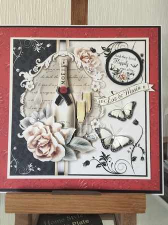 Champagne and Roses by Beverley Hazelgrave