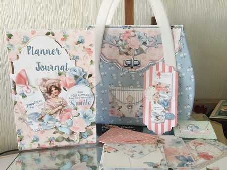 Moments of Happiness Planner/Journal Diary by Beverley Hazelgrave