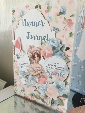 Moments of Happiness Planner/Journal Diary by Beverley Hazelgrave