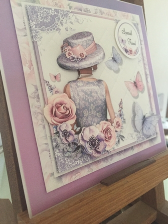 Lilac Floral Delight by Beverley Hazelgrave