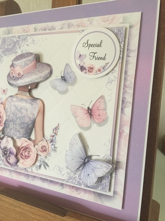 Lilac Floral Delight by Beverley Hazelgrave