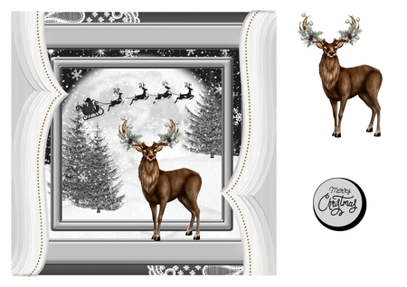 Winter Wonderland Moonlight by Beverley Hazelgrave