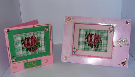 Roses Flip Card Kit by bev potter