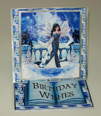 Winter Fairy Easel Kit by bev potter