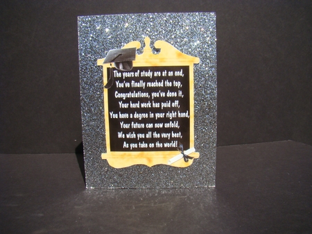 Two Graduation Verse Toppers by Beverly Carmichael