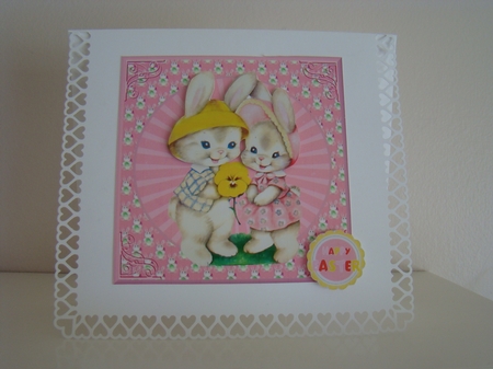 2 Very Cute Bunnies by Beverly Carmichael