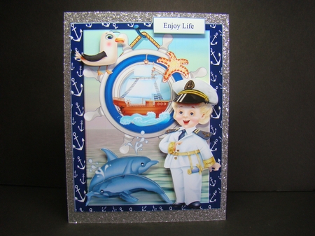 My New Nursing Home Topper and Decoupage by Beverly Carmichael