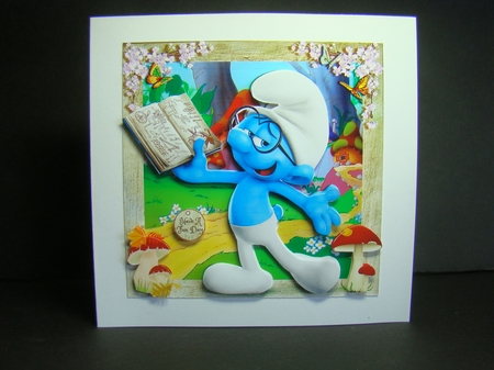 Forest Fun Smurf Style 5 Mini Kit by Beverly Carmichael