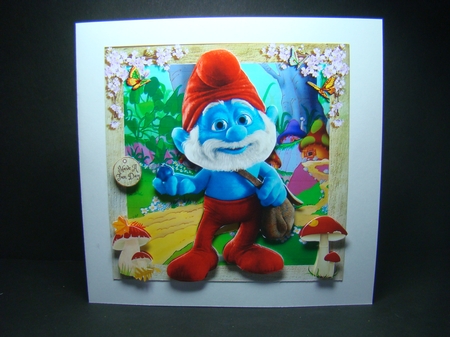 Forest Fun Smurf Style 8 Mini Kit by Beverly Carmichael
