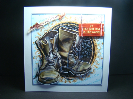 DADS BOOTS TARMAC by Beverly Carmichael
