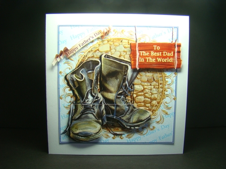 DADS BOOTS STONE by Beverly Carmichael