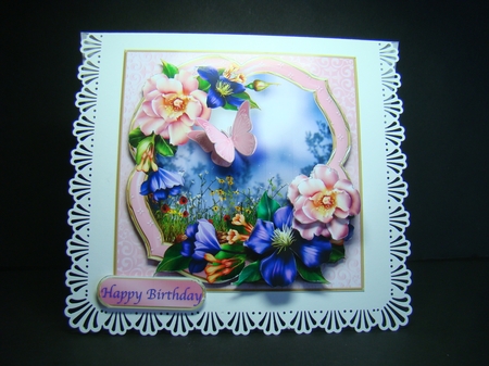 Song of Summer - Decoupage Card MIni Kit by Beverly Carmichael