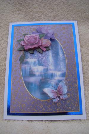 Floral Waterfall by Beverly Carmichael