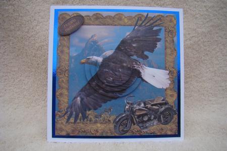 Fly Like an Eagle Topper & Pyramid Layers by Beverly Carmichael
