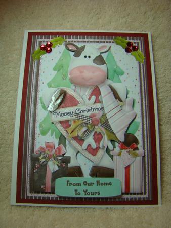 Have a Great Mooey Christmas  by Beverly Carmichael