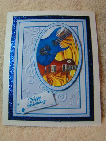 Hot Music Quick Card by Beverly Carmichael