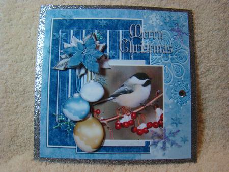 Merry Christmas Chickadee by Beverly Carmichael
