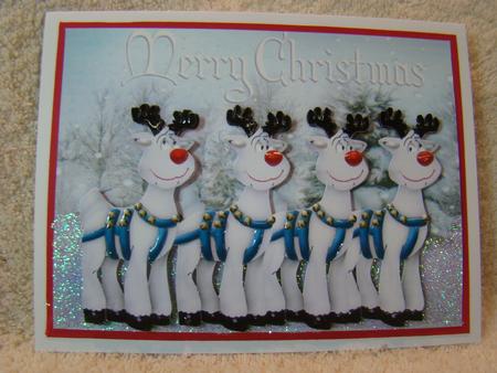 Anyone Seen Santa, ,santas Reindeers by Beverly Carmichael