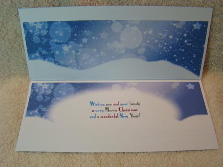Christmas Carol Singers Insert to Match Card Featured Gallery Photo