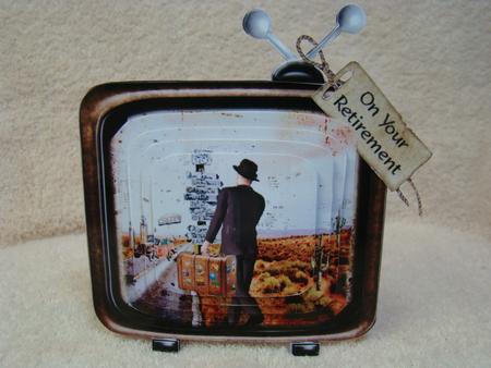 Wonderful 1950's Television Shaped Card Kit by Beverly Carmichael