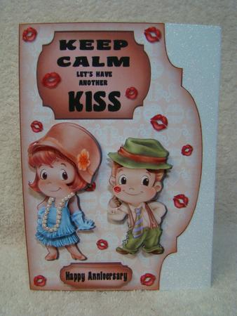 Keep Calm and Let's Have Another Kiss by Beverly Carmichael