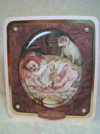 Baby Girl Antique Flair Topper & Pyramid Layers by Beverly Carmichael