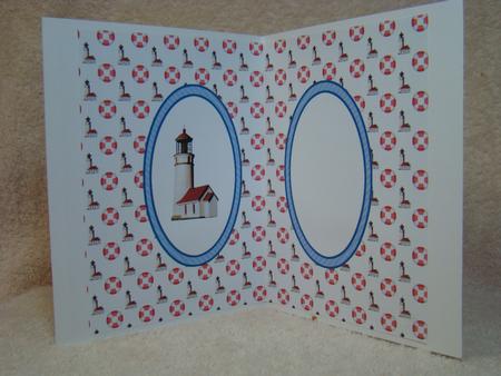 Insert- Lighthouse and Lifebelt by Beverly Carmichael