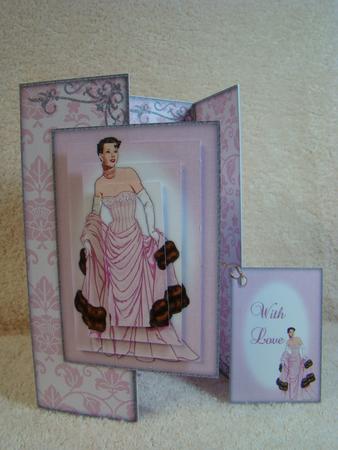 Vintage Fashion Beauty Gate Fold Mini Kit by Beverly Carmichael
