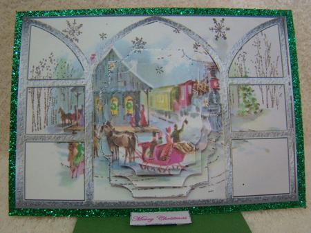 Railway Station View from My Window Card by Beverly Carmichael