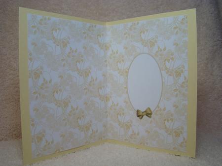Floral Insert Cream by Beverly Carmichael