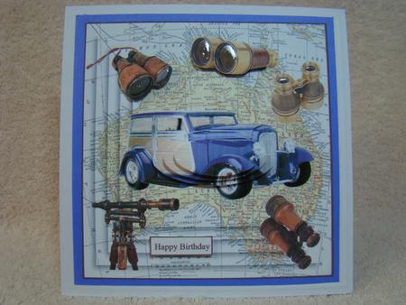 Sight Seeing in Australia Card Topper & Decoupage by Beverly Carmichael