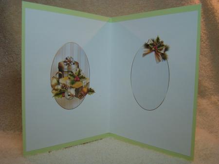 Christmas Gifts from Our House to Yours Side Stacker Insert by Beverly Carmichael
