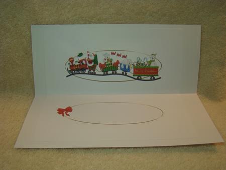 Polar Bear Express Large Dl Insert by Beverly Carmichael