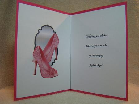 Pink Prom Shoes Insert by Beverly Carmichael