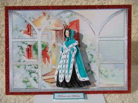 Visitor to My House, View Through the Window by Beverly Carmichael