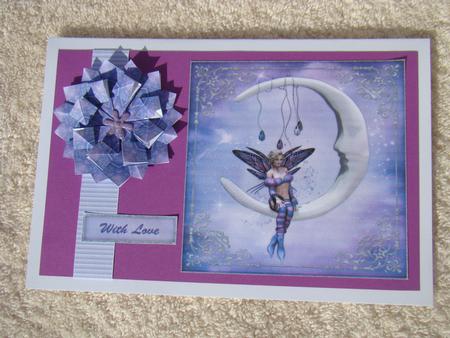 Moon Fairy Topper & Tiles, Sentiments & Embellishments by Beverly Carmichael