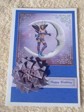 Fairy Moon Topper & Tiles, Sentiments & Embellishments by Beverly Carmichael