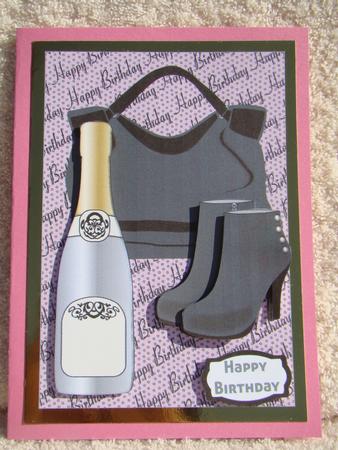 Bag, Boots and Bubbly for Birthdays by Beverly Carmichael