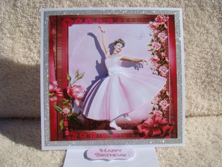 1950's Flower Ballerina Mini Kit by Beverly Carmichael