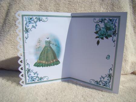 Forest Dream Dress Blank Insert by Beverly Carmichael