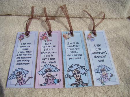 Collection of Four Stella Bookmarks 2 by Beverly Carmichael