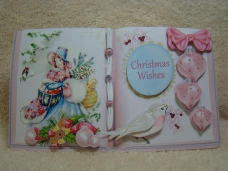 Picture Book Tent-card Mini-kit - My Lady's Christmas by Beverly Carmichael