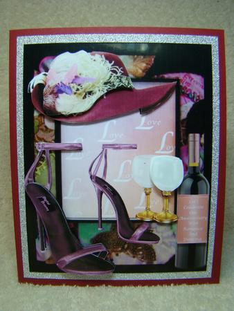 Love and Dancing Shoes Topper & Decoupage by Beverly Carmichael