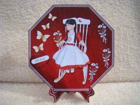 You're Special Plate Card by Beverly Carmichael
