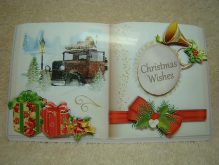 Picture Book Tent-card Mini-kit - Home for Christmas by Beverly Carmichael