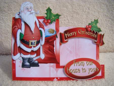 Santa with His Sack Side Stepper Kit by Beverly Carmichael