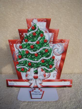 Deco Style Topper Deck the Halls Traditional by Beverly Carmichael