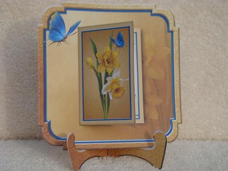 Daffodils Poetry Book Card Mini Kit by Beverly Carmichael