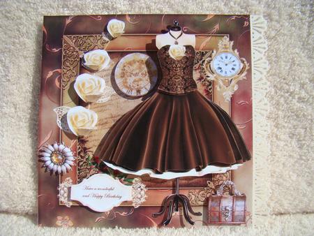 Mini Kit Dress to Impress in Brown by Beverly Carmichael
