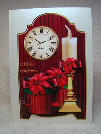 Screen Card Vintage Christmas by Beverly Carmichael